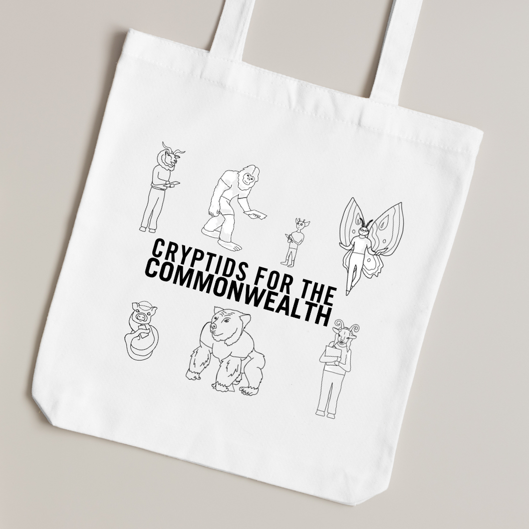 Cryptids For The Commonwealth Group Shot Tote Bag